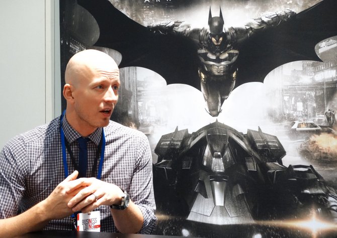 Гай Перкинс, менеджер по маркетингу Batman: Arkham Knight