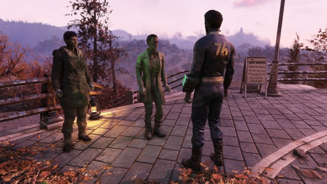 В Fallout 76 появились NPC, которые привнесли разнообразия.