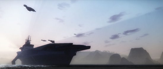 Скриншот к игре Carrier Command: Gaea Mission