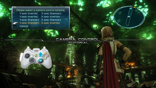 Скриншот Final Fantasy XIII с Xbox-360 версии