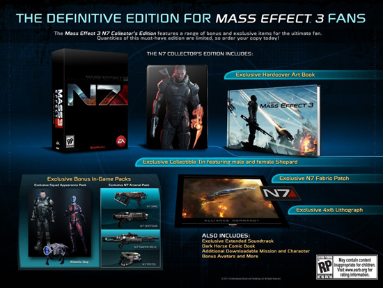 Mass Effect 3 N7 Collector’s Edition