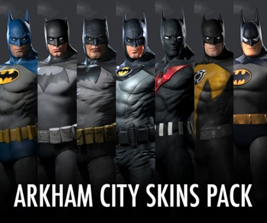 Arkham City Skins Pack