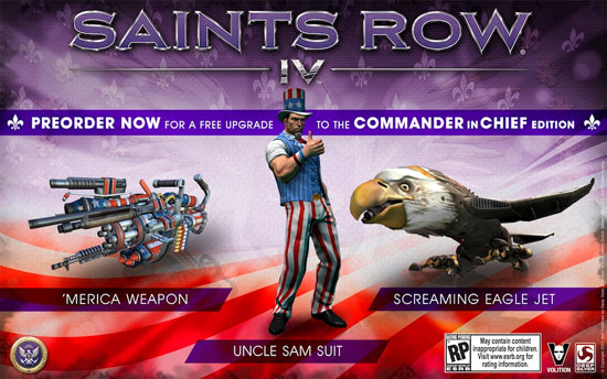 Saints Row IV Commander in Chief Edition