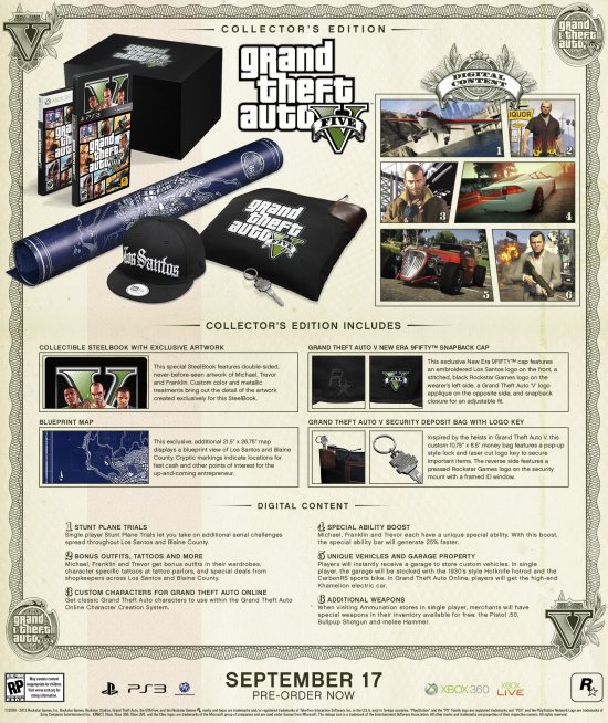 Grand Theft Auto V Collector’s Edition