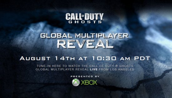 Мультиплеер Call of Duty: Ghosts покажут 14 августа