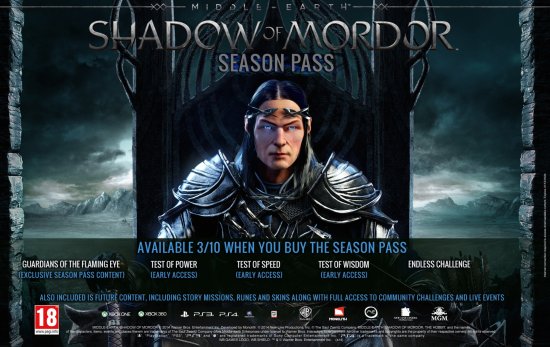 Middle-earth: Shadow of Mordor Season Pass
