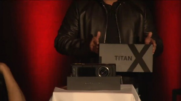 Nvidia представила Titan X на GDC 2015