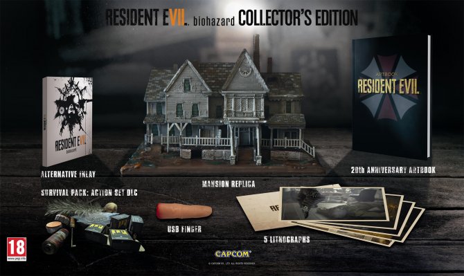Европейское коллекционное издание Resident Evil 7 Biohazard