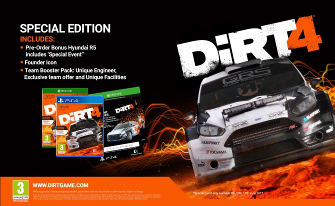 DiRT 4 Special Edition
