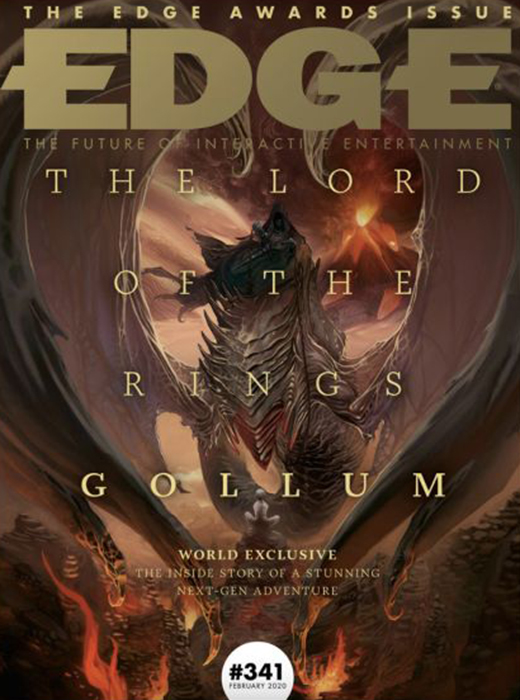 Edge Выпуск с The Lord of the Rings: Gollum