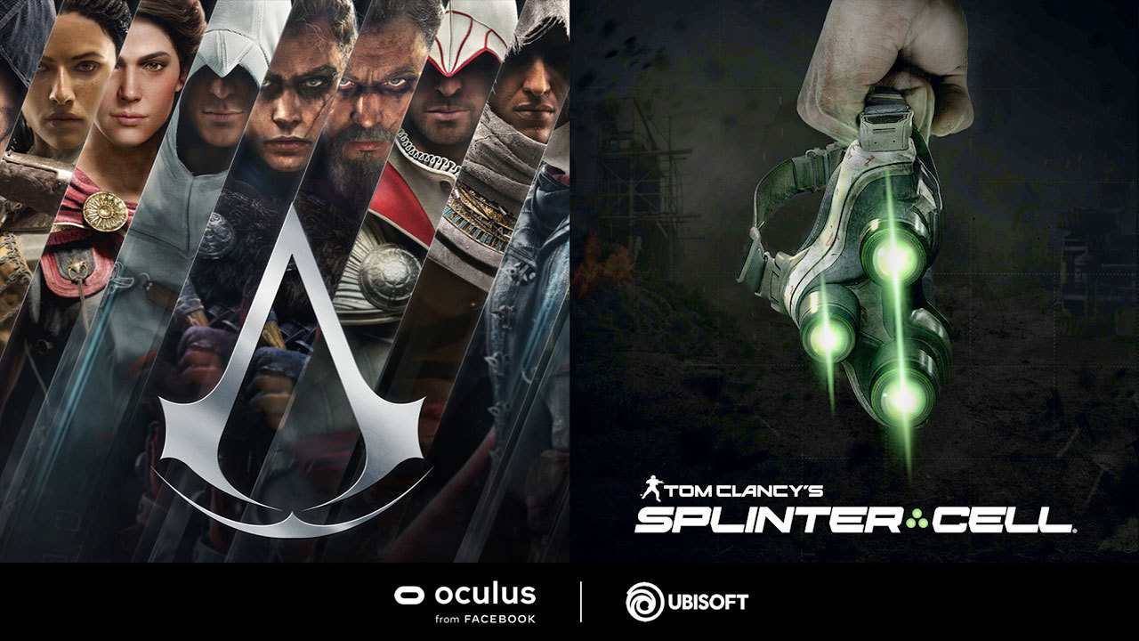 Анонсированы Assassin's Creed и Splinter Cell для VR