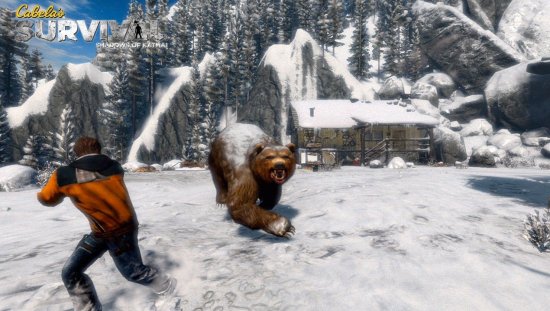 Медведь - самый страшный враг, особенно если вооружится бревном.