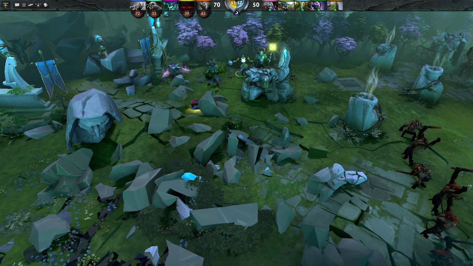 Dota force right click attack фото 104