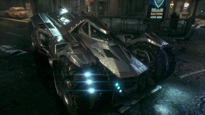 Автомобиль Бэтмена может развивать скорость до семи «нифига себе» в час.